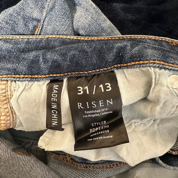 Risen Los Angeles light blue skinny jeans size 31/13 - Picture 4 of 8
